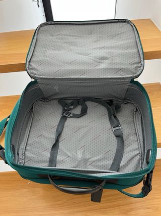Maleta Sansonite verde flexible