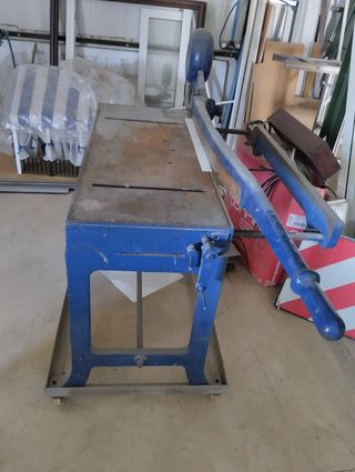 Cortadora de chapa aluminio