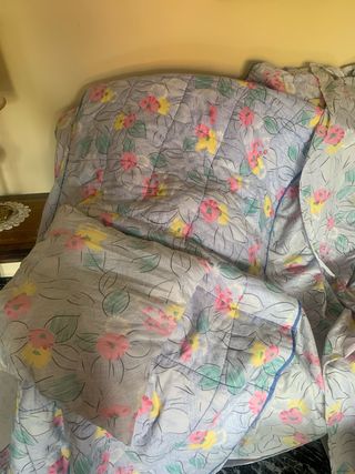 2 Edredones para cama de 80