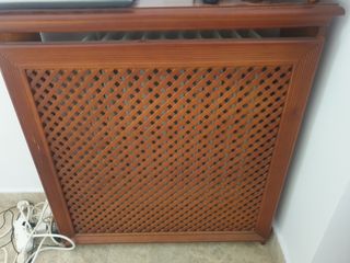 Cubre radiador con celosia