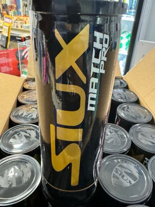 Lote 5 cajas pelotas padel Siux Match Pro