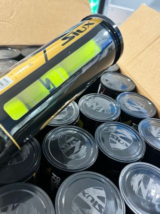 Lote 5 cajas pelotas padel Siux Match Pro