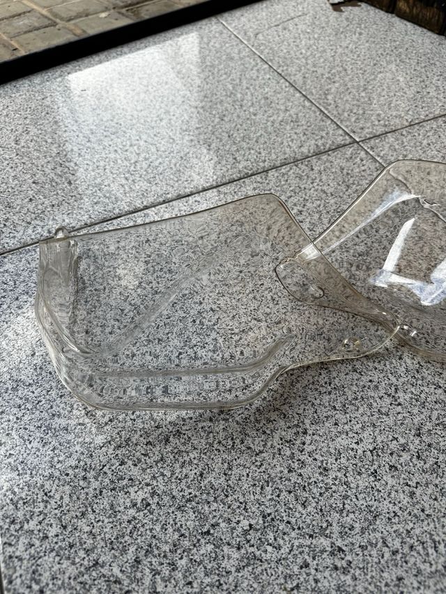 Deflectores transparente manetas bmw