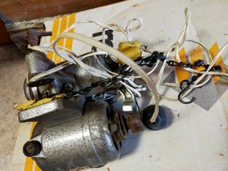 Motor máquina coser antiguo