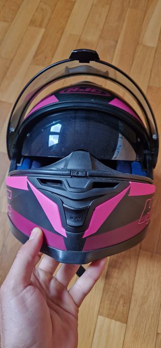 Casco HJC rosa