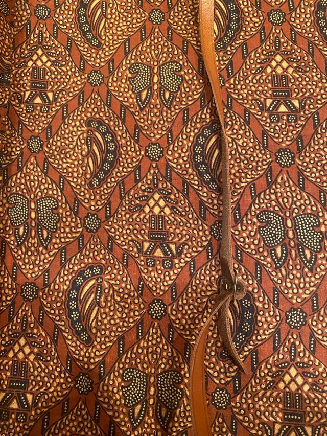 Maleta de viaje grande de cuero sin usar