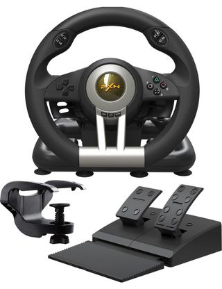 VOLANTE Y PEDALES PLAY,XBOX,NINTENDO,PC