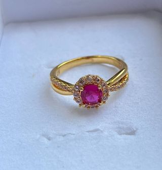 Anello oro laminato 18 k