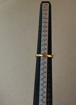 Anello oro laminato 18 k