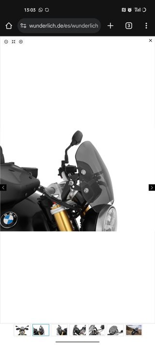 Pantalla BMW R NINE T