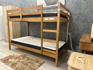 NUEVA LITERA DE MADERA EN BLANCA O ROBLE