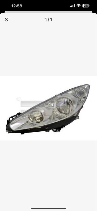Faros peugeot 308 (2 unidades delanteras)