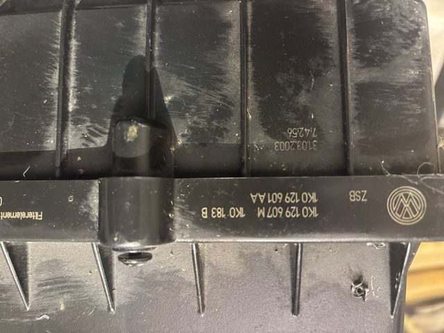 Caja filtro vw polo completa