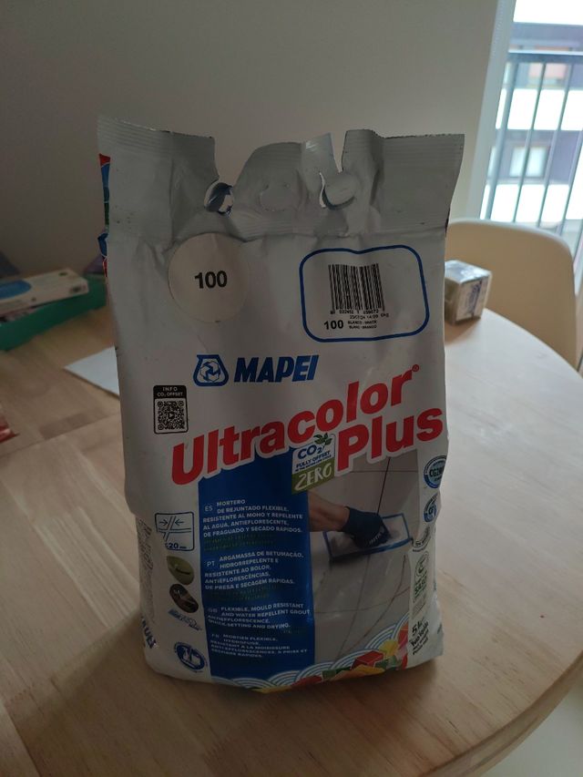 mortero debrejuntadora flexible, ultracolor plus.