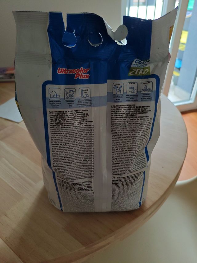 mortero debrejuntadora flexible, ultracolor plus.