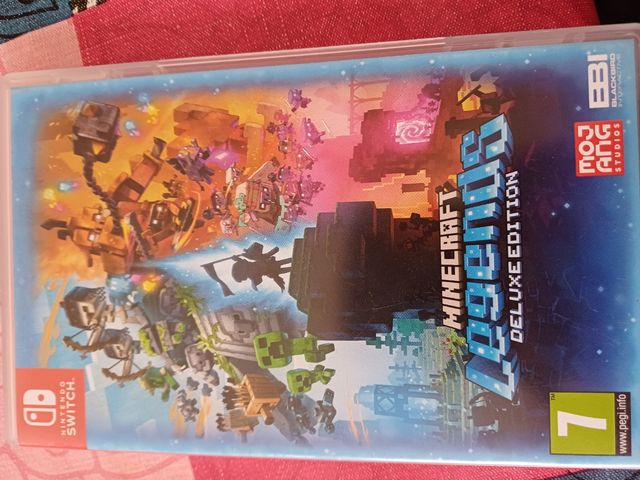 Juego minecraft legends Nintendo swich