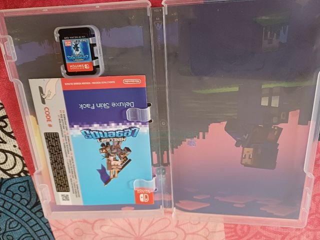 Juego minecraft legends Nintendo swich