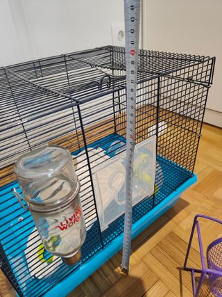 Pack jaulas y accesorios hámster