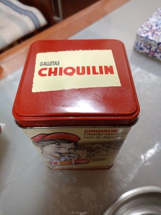 Caja almacenaje vintaje