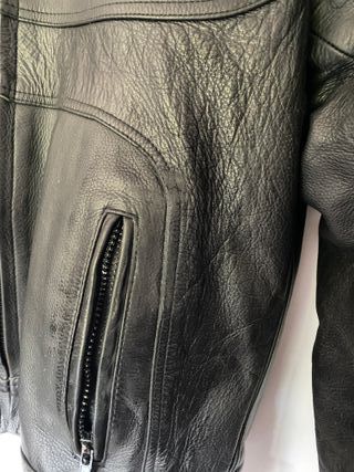 Chaqueta de moto de cuero Casa das Peles Try – M