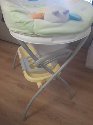 Bañera cambiador neonato