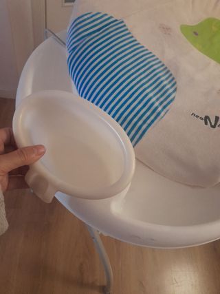 Bañera cambiador neonato