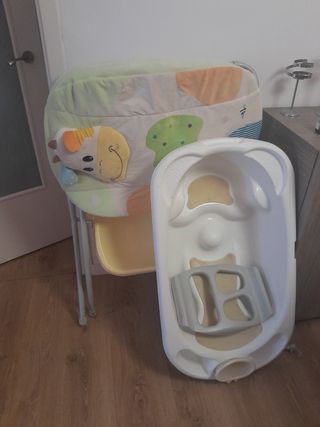 Bañera cambiador neonato