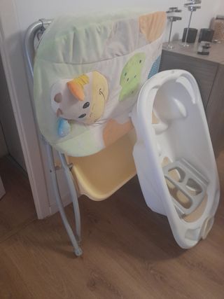 Bañera cambiador neonato