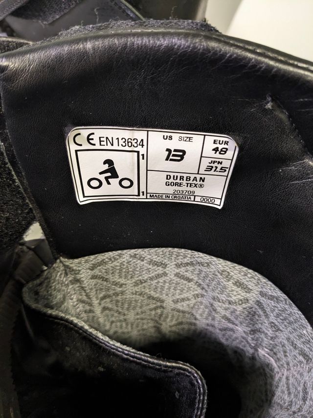 Botas moto Alpinestars Durban Goretex 48