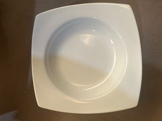 Vajilla blanca porcelana Elan