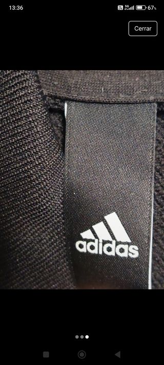 Sudadera con cremallera Adidas 