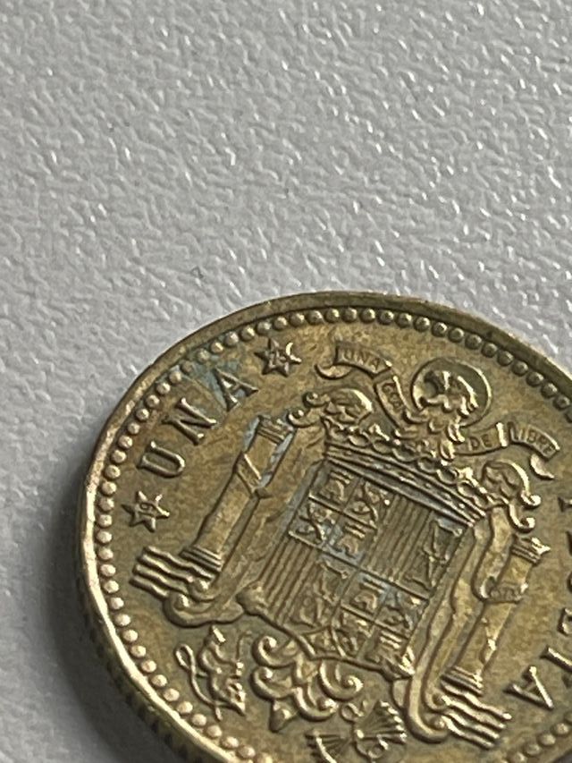 Lote completo de 1 peseta 1966 (Franco) – Estrella