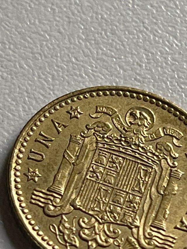 Lote completo de 1 peseta 1966 (Franco) – Estrella