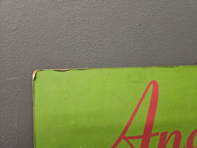 Andy warhol poster original 1970 pasadena