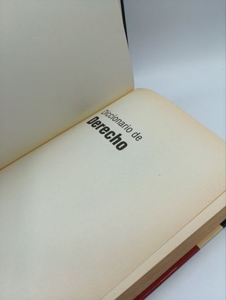 Diccionario de derecho