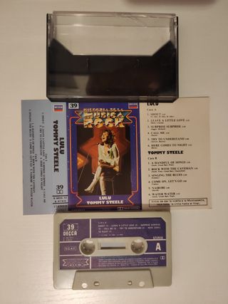 Lulu Tommy Steele Cinta Cassette Historia Rock
