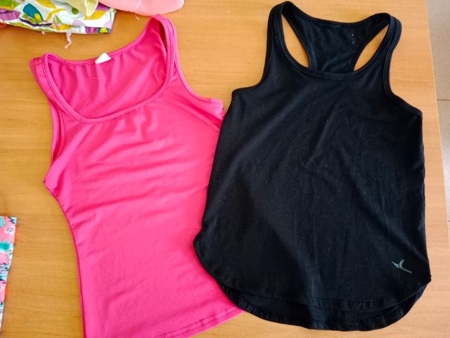 Camisetas deportivas tirantes