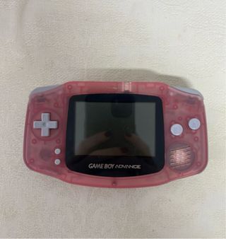 Nintendo game boy advance rosa