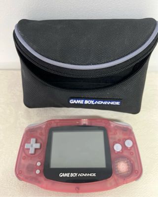 Nintendo game boy advance rosa