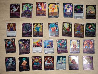 Cartas dragón ball card game en inglés
