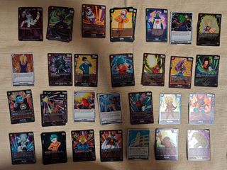 Cartas dragón ball card game en inglés