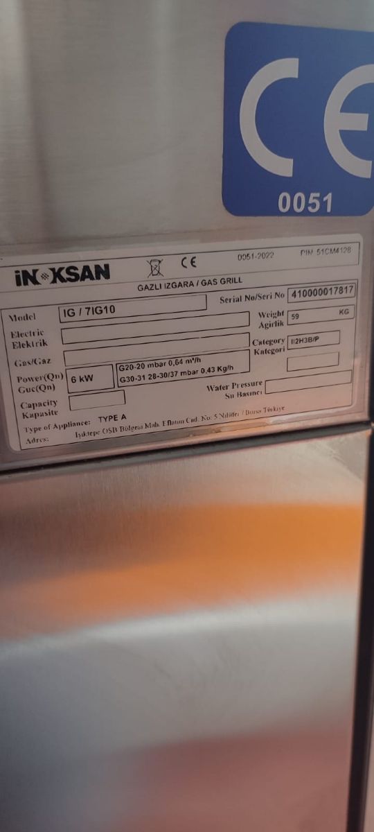 FRYTOP A GAS NATURAL SEGUNDA MANO