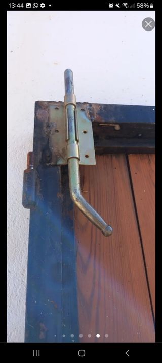 Puerta de madera antigua vintage
