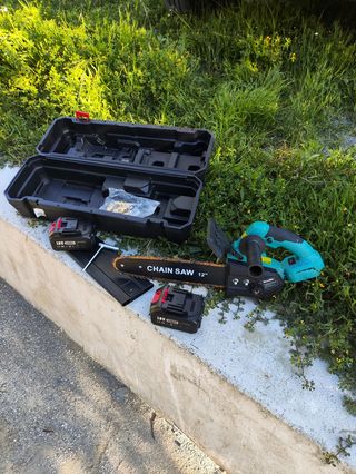 Motosierra batería
