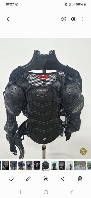 Camiceta proteccion de moto