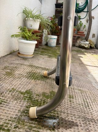 Escalera de aluminio para piscina