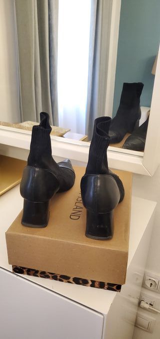 Botines zapatos de mujer en perfecto estado n.38