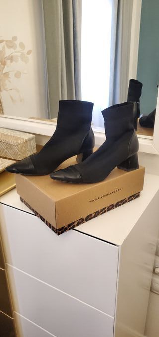 Botines zapatos de mujer en perfecto estado n.38