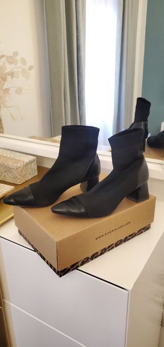 Botines zapatos de mujer en perfecto estado n.38