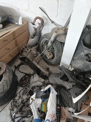 Lote Piaggio nrg horquillas 